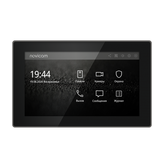 ACE 10 IP BLACK - IP видеодомофон с сенсорным дисплеем 10.1