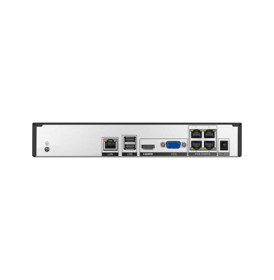 NR1604X-P4 - 4 канальный IP видеорегистратор c PoE, ver. 3012V