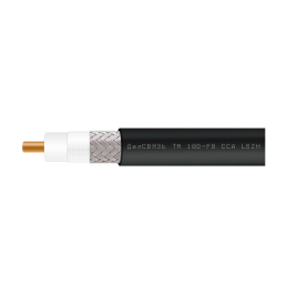 Кабель коаксиальный 10D-FB CCA LSZH (черный, не поддерживающий горение), ver. 8784