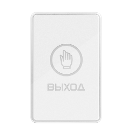 B60TL WHITE - сенсорная накладная кнопка с подсветкой, ver. 4271
