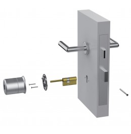 Motor Smart Lock - умный замок на двери для замены цилиндра на электронный, ver. 4940
