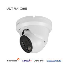 LUX 22M - купольная уличная IP видеокамера 2 Мп, ver. 1102V