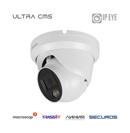 LUX 22M - купольная уличная IP видеокамера 2 Мп, ver. 1102V