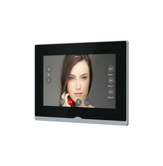 IMPULSE 7 IP WIFI KIT BLACK - комплект из IP-видеодомофона и IP-вызывной панели, ver. 4648