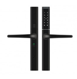 Комплект Smart Shape с врезной частью 60/85 (240x22) - Умный замок на узкопрофильные двери для домов, отелей и офисов, ver. 1012L+6085 Комплект Smart Shape с врезной частью 60/85 (240x22) - Умный замок на узкопрофильные двери для домов, отелей и офисов, ver. 1012L+6085