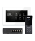 IMPULSE 7 IP KIT WHITE - комплект из IP-видеодомофона, IP-вызывной панели и PoE-коммутатора, ver. 4645