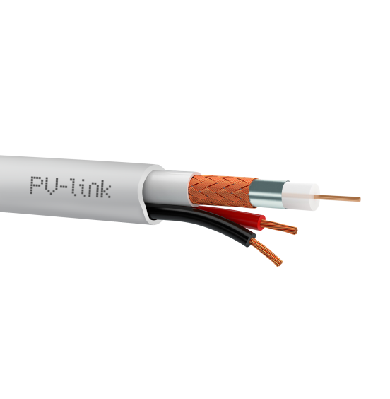 ККСВ-3 PVC - комбинированный кабель для передачи видеосигнала и питания, для внутреннего монтажа, ver. 2104