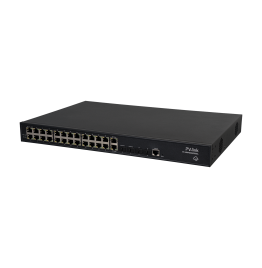 PV-MGPOE24G2S2CL - PoE коммутатор 100/1000, L2+, облачный сервис, 24xPoE, 4xUplink, PoE 360 Вт, ver. 2215