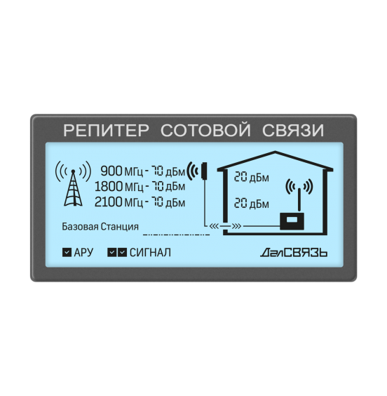Комплект усиления связи DS-900/1800/2100-20, ver. 5958