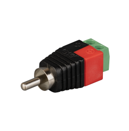 PV-T2RCA - коннектор для подключения кабеля к RCA разъему устройства, ver. 2006