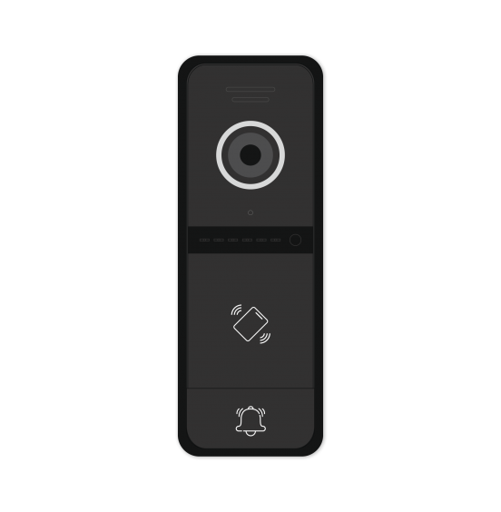 FANTASY MR FHD BLACK - Full HD вызывная панель 2.1 Мп со СКУД, ver. 4890