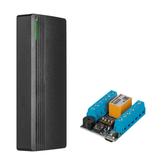 SB210 KIT - мини контроллер СКУД и RFID-считыватель, ver. 4058