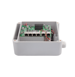 PV-POE04G2W - 6 портовый всепогодный коммутатор с 4 портами POE 10/100 Мбит/c, 2 портами LAN 10/100/1000 Мбит/c, ver. 279