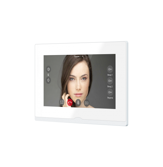 IMPULSE 7 IP WIFI KIT WHITE - комплект из IP-видеодомофона и IP-вызывной панели, ver. 4647