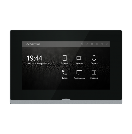 IMPULSE 7 IP WIFI BLACK - IP-видеодомофон с сенсорным дисплеем 7