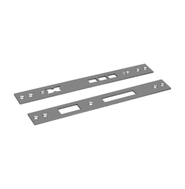 Комплект планок 250x30 мм для врезного замка 6085 - Комплект планок 250x30 мм для врезного замка 6085, ver. 0250L